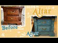 Up-cycling a Nightstand in to an Altar | Keely Elle