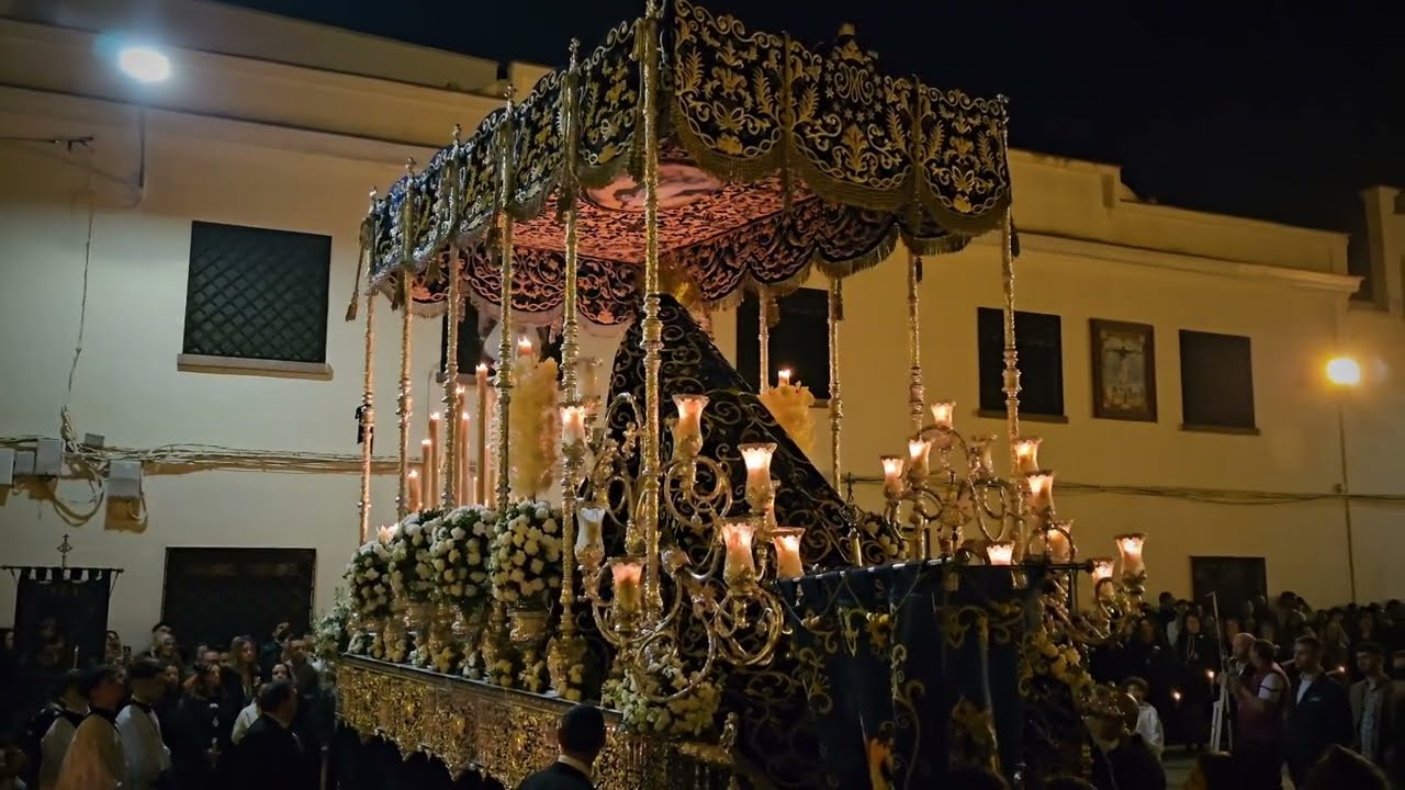 PROCESIÓN de LA DOLOROSA de SANTIAGO. SEMANA SANTA CIUDAD REAL 2024