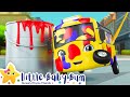 Learn Colors Song - Go Buster the Yellow Bus | Nursery Rhymes & Cartoons | LBB Kids