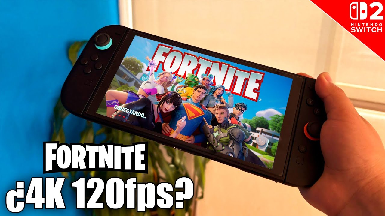 ¡Así va la nueva temporada de FORTNITE en Nintendo Switch 2! - YouTube