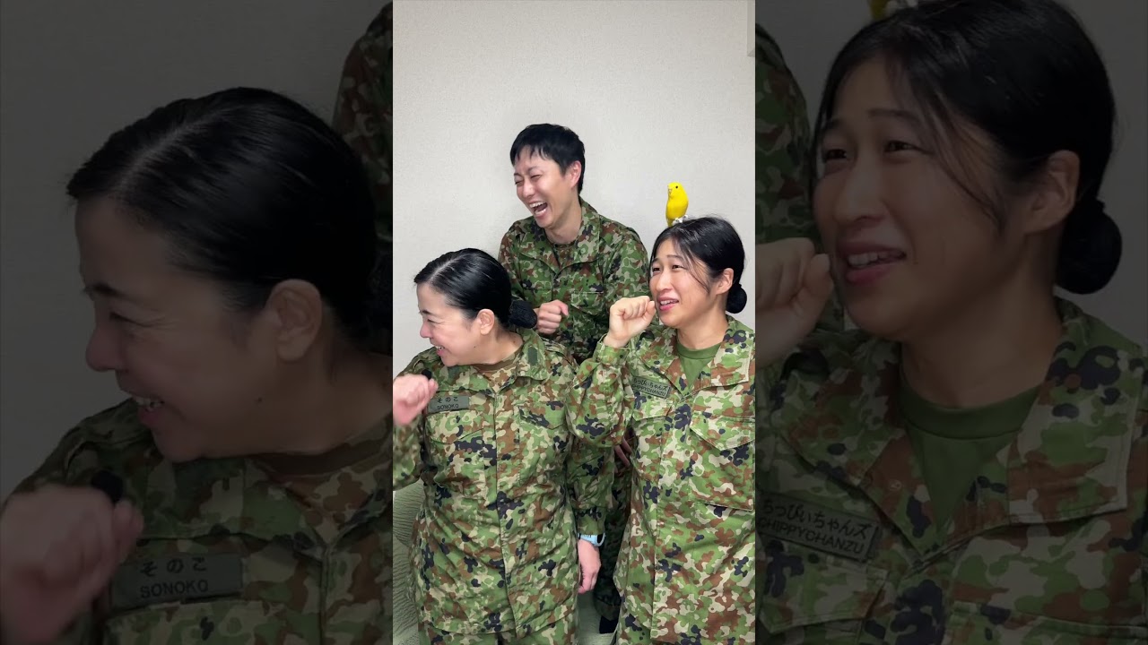 ラッパ教育で筋肉痛NGシーン