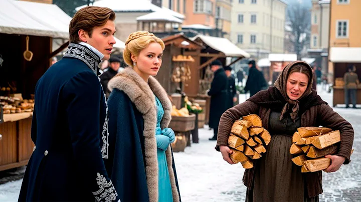 THE PRINCE WAS WALKING WITH HIS FIANCÉE AND FROZE WHEN HE SAW HIS PREGNANT EX-WIFE CARRYING FIREWOOD