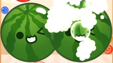 2 Watermelon Pop! Satisfying ASMR Fruit Drop Merge Melon Game #games #asmr #puzzlegame #mobilegame 