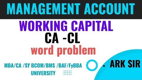 Basic lec 1 Working capital SYbcom sybaf MBA CA #Abdulsir