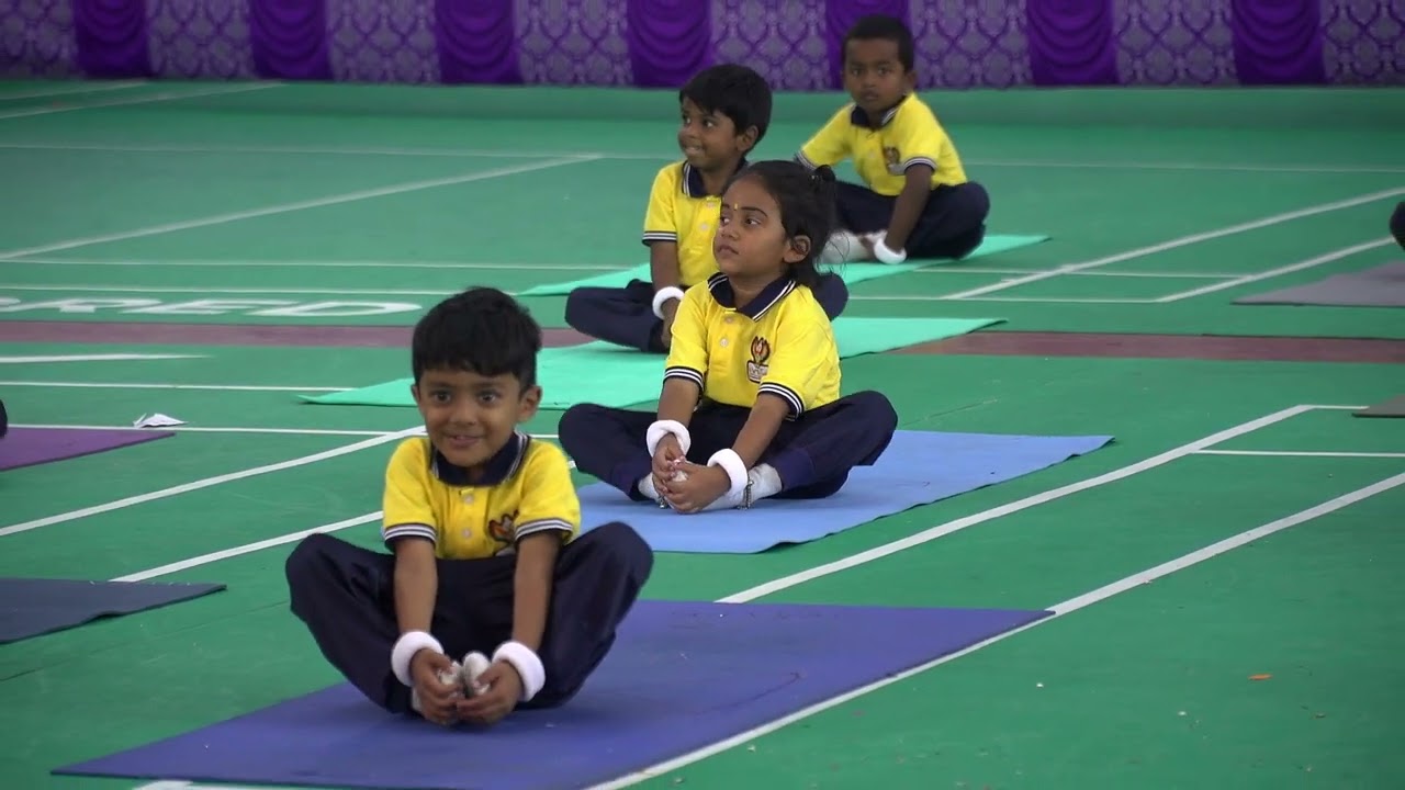 Tiny Yogis, Big Balance -4th annual Sports meet Kridashala