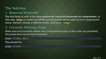 Why Vue.js Image Component Doesn