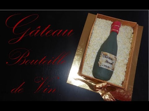 Gateau Bouteille De Vin Youtube