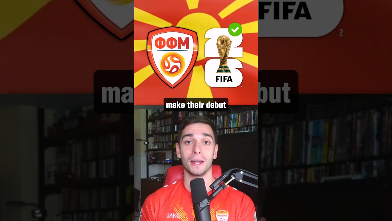 North Macedonia Could Qualify For The World Cup 🇲🇰