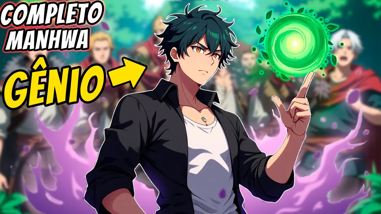 ACHAM QUE ELE É RANK F MAS ELE É O DRUIDA DE RANK S MAIS FORTE DO MUNDO [COMPLETO] - Resumo Manhwa