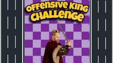 Chess Tactic OFFENSIVE KINGS - Tutorial Quiz With 10 Positions