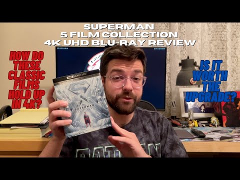 Superman 5 Film Collection 4K UHD Blu-ray Review