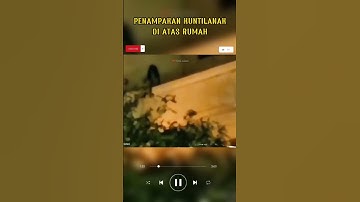 PENAMPAKAN SOSOK KUNTILANAK DI ATAS RUMAH MEWAH #viral #penampakan #kuntilanak #shorts #fyp