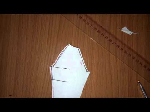 Video Cách cắt tay raglan (áo dài)_ How to cut raglan sleeve - youtube