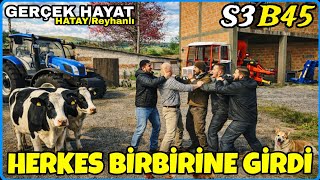 KÜÇÜK BİR KÜMES YAPTIM🔸️KÖY KARIŞTI🔸️HERKES BİRBİRİNE GİRDİ🔸️YENİ MUHTAR❓️FS25 GERÇEK HAYAT
