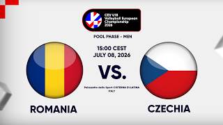 Full Match | Romania vs. Czechia | CEV U18 Volleyball European Championship 2026 | Men