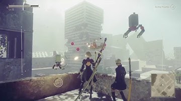 Zombie Plays NieR: Automata - S2 P2 - Desert Trouble
