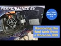 Removing the Fuel Tank and Front Subframe from our Electric Porsche 911 Project Car - Video 62