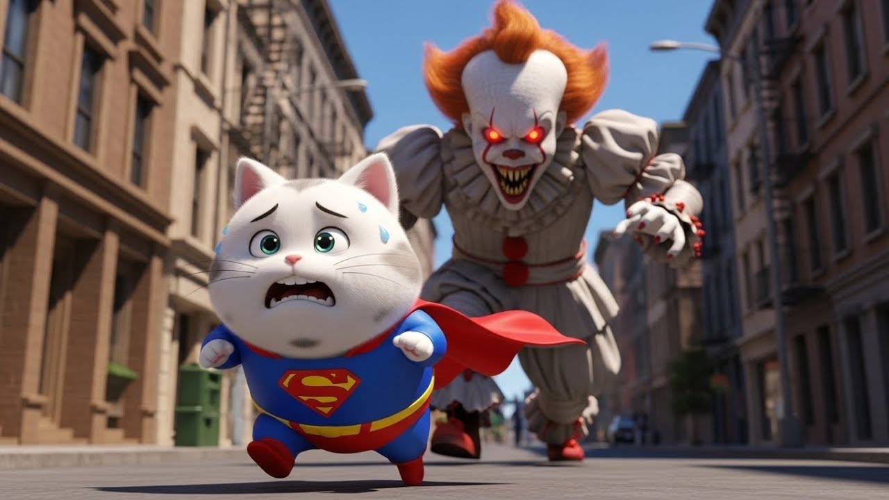 😵🐱Cat Story Short: A Heartwarming Rescue in a Colorful World🔥⚡| emotionl Cat Story