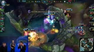 Epic NA caster reactions to baron steal [NA LCS Third place match]