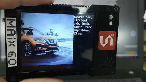 Sipeed MAIX GO run mobile net v1