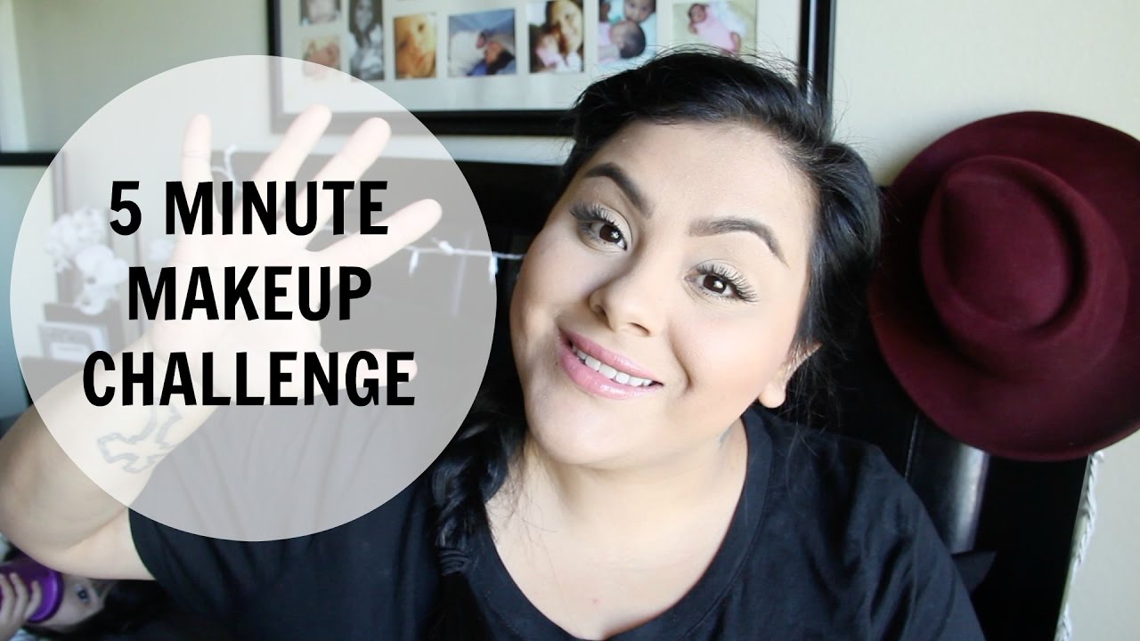 5 MINUTE MAKEUP CHALLENGE | ARLENE ROCHA
