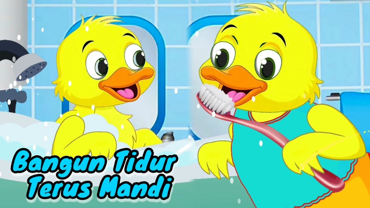 ⁣Bangun Tidur ❤️ Bebek Mandi | Lagu Anak - Anak populer