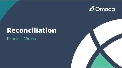 Omada Identity | Reconciliation