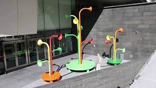 Yuri Suzuki designs &quot;trumpet-like&quot; San Francisco art installation