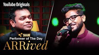 A. R. Rahman | Swagat Rathod | Performer Of The Day | #ARRivedSeries