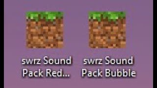 swrz Sound Pack Ported in Bedrock Edition MC