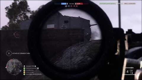 Battlefield™ 1- Two Kills With One Bullet