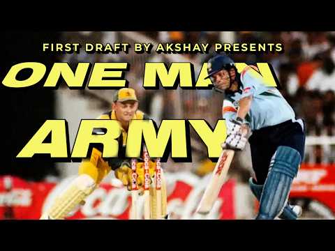 The Desert Storm | The Legend of Sachin Tendulkar