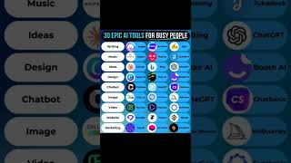 30 Epic Ai Tools For Busy People