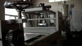 PP PE PS ABS sheet production line.avi