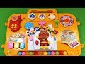 Let's play with Baikinmans  Anpanman Toys.アンパンマンよくばりテーブル