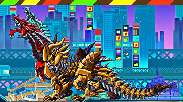 Lắp Ráp Robot Khủng Long Chiến Đấu | Robot Addict Headed Dragon | DCTE