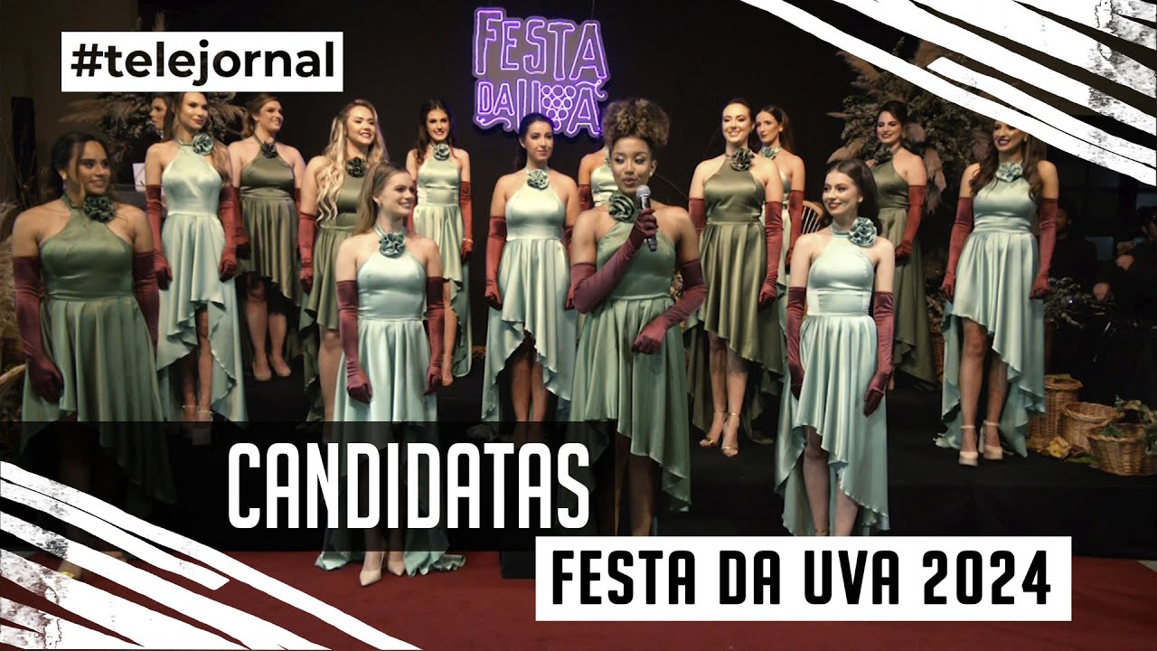 Câmara prestigia a apresentação das candidatas