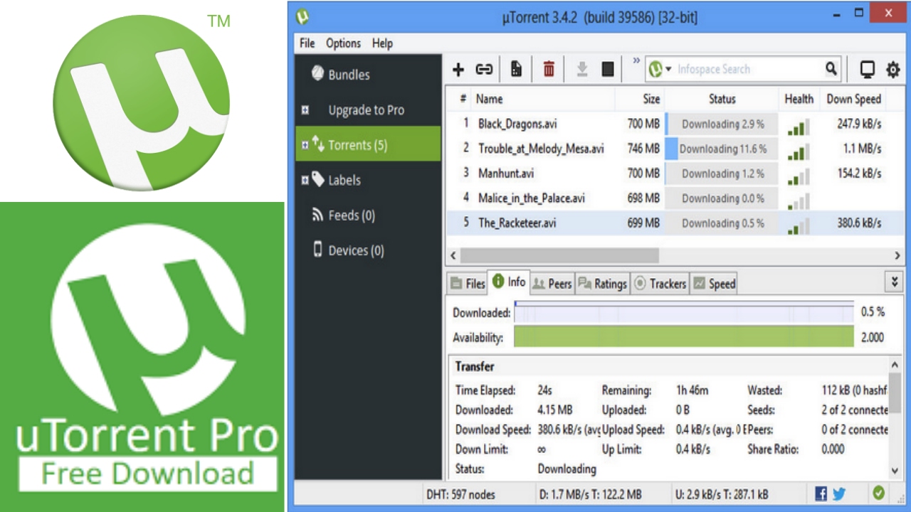 utorrent download location