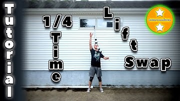 Learn Poi! 1/4 Time Lift Swap || Conor Kilbane