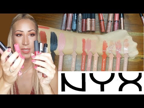 Different Nyx Liquid Lipstick Formulas And Glosses. Which Are the Best And Why.