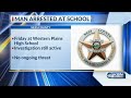 Man arrested after investigation leads authorities to west Kansas high school