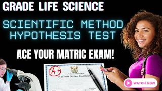 📘 Grade 12 Life Sciences | Hypothesis Testing &amp; Scientific Method (Paper 2 CAPS)