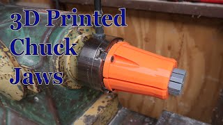 3D Printed Chuck Jaws - Wood Lathe Collet System