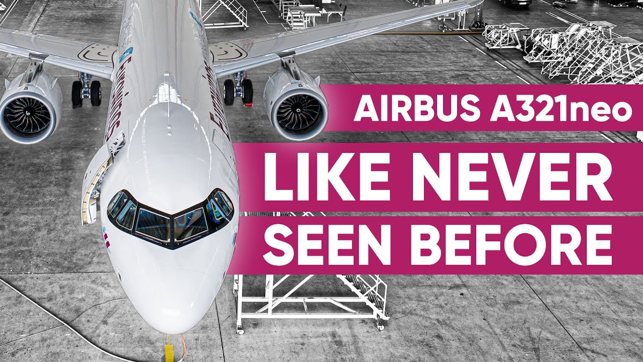 Less noise, less fuel, less CO2 - Our new A321neo // Eurowings