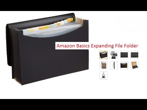 AmazonBasics Expanding File Folder