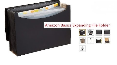 AmazonBasics Expanding File Folder
