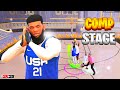 THE MOST INTENSE COMP STAGE GAMES OF ALL TIME ON MY 6'4 "SUPER SNIPER" BUILD! BEST GUARD BUILD 2K25!