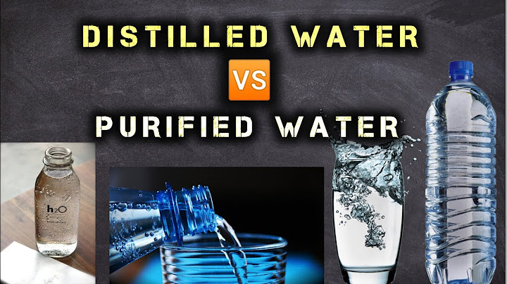 Purified water trong mỹ phẩm là gì năm 2024