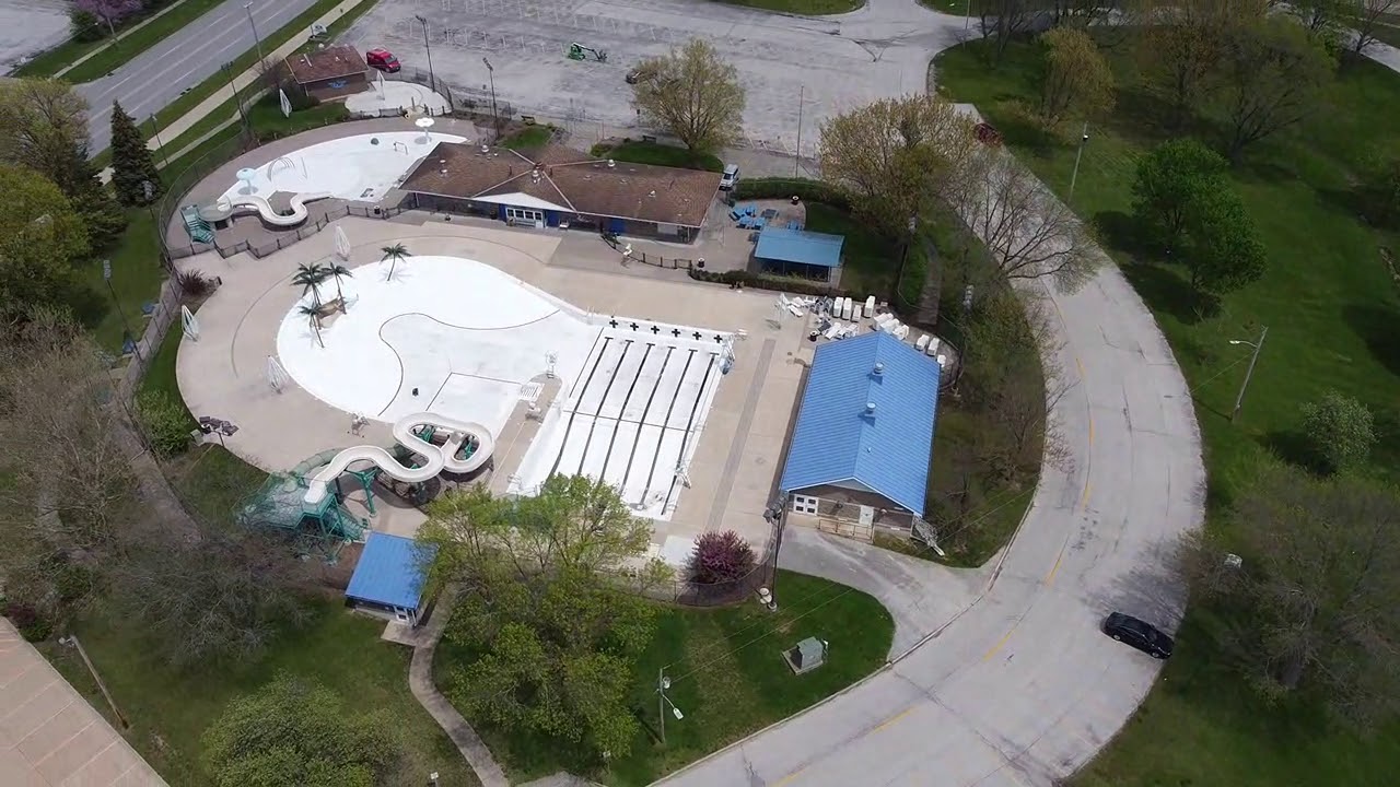 Bettendorf Middle Park Aerial Tour YouTube
