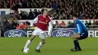 Dennis Bergkamp top 10 Arsenal Goals